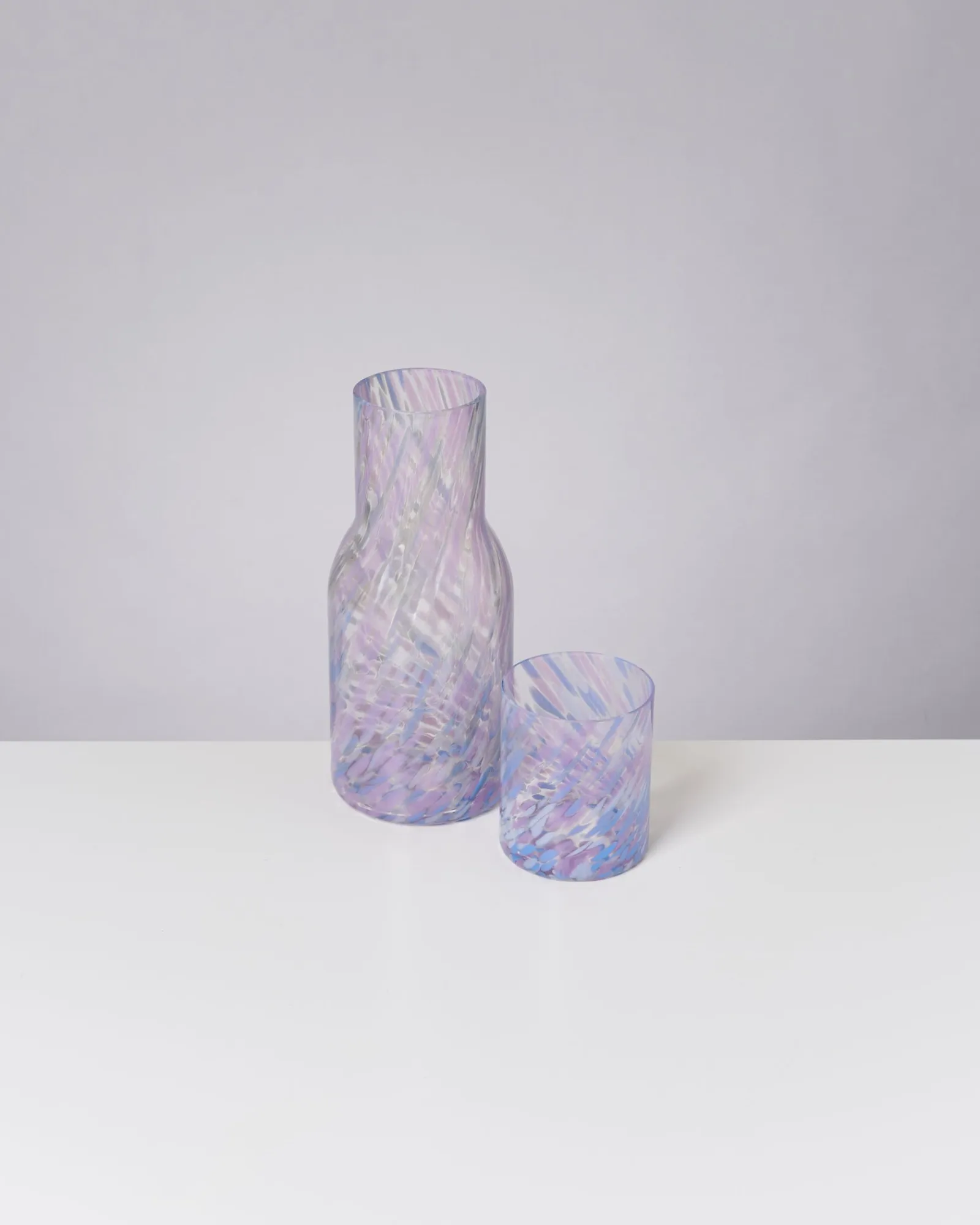Sale Joia - Glass large drops blue lilac Bestseller|Bestseller