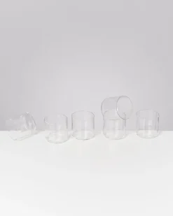 Hot Joia - Set of 6 glasses flower classic Kleine Gläser