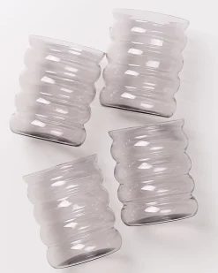 Online Joia - Set of 4 glasses large bubble e Gläser Sets %