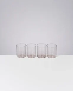 Hot Joia - Set of 4 glass large amethyst Große Gläser