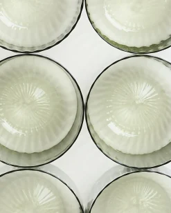 Sale Joia - Set of 6 glass riffled Gläser Sets %
