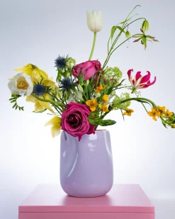Outlet João vase L lilac rose Große Vasen