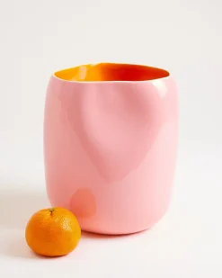 Discount João vase L rose orange Große Vasen