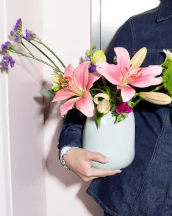 Discount João vase M lightblue sage Mittlere Vasen