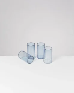 New Leiria Glas klein riffled 4er-Set Gläser Sets %