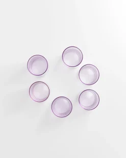 New Leiria - Set of 6 glass riffled Gläser Sets %