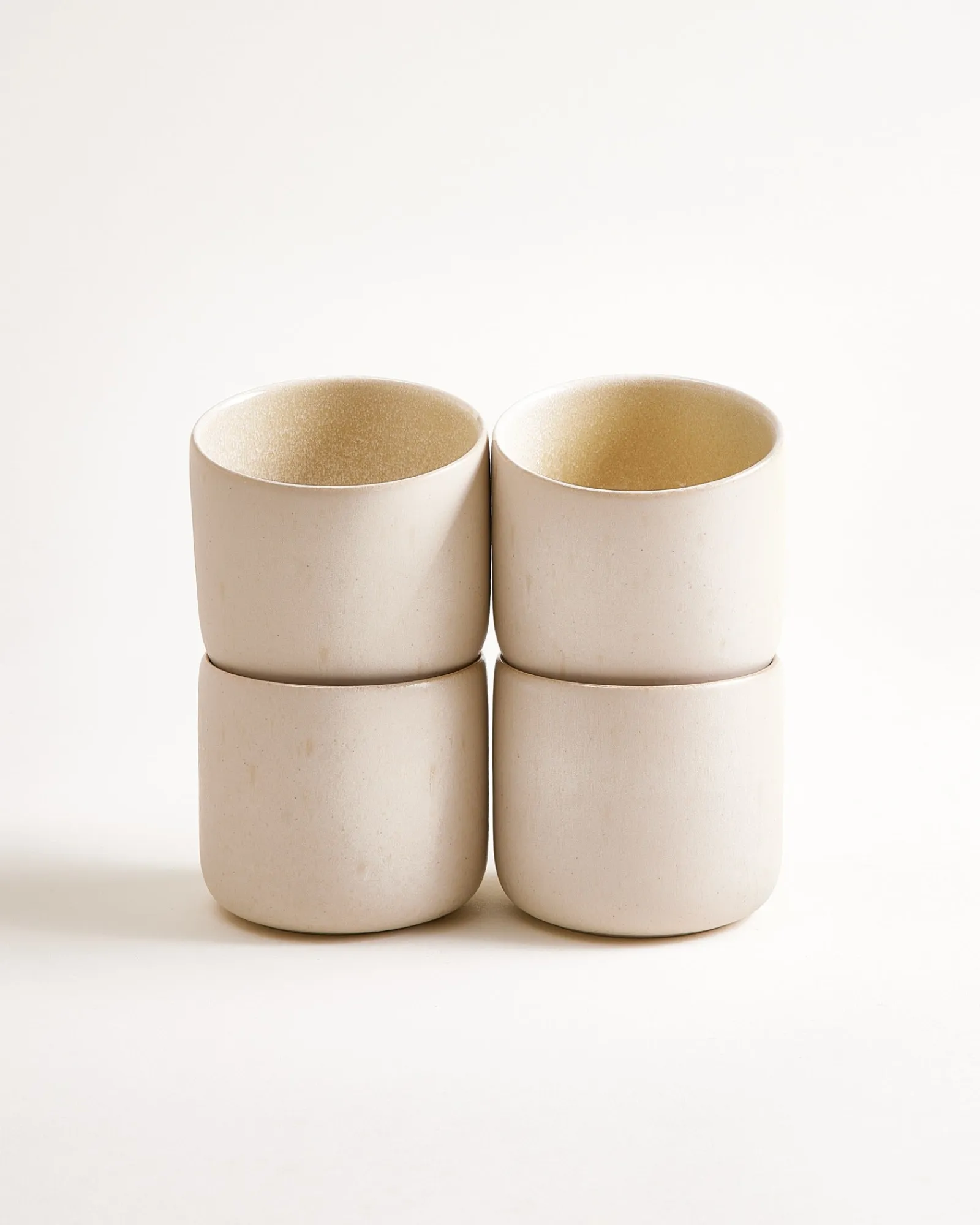 Lorosa - Large cup sand Set of 4 Neuheiten|Becher-Sets