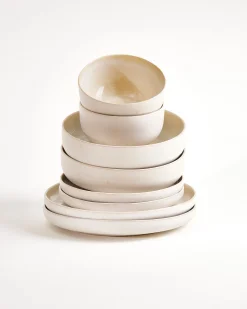 Hot Lorosa - Tableware set modern sand 8 pieces Neuheiten