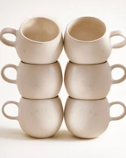 Discount Lorosa Tasse groß sand Tassen & Becher Sets %