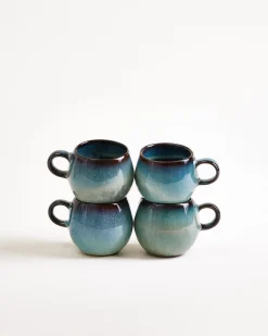 Online Madeira Espressotasse grünblau Tassen & Becher Sets %