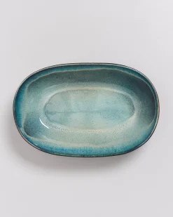 Best Madeira Ofenform klein grünblau Servierschalen
