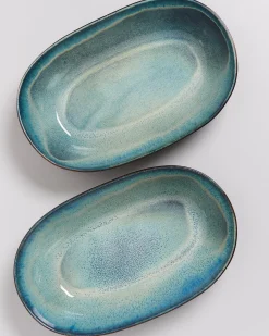 Best Madeira Ofenform klein grünblau Servierschalen