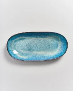 Online Madeira Servierplatte L grünblau Servierplatten|Bestseller