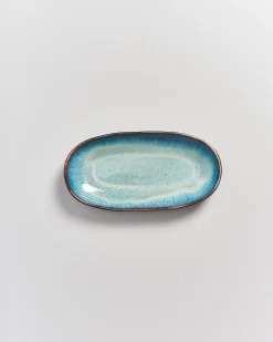 Best Madeira Servierplatte M grünblau Servierplatten