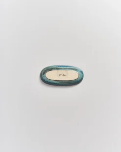 New Madeira Servierplatte S grünblau Servierplatten