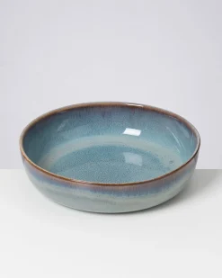 Madeira Servierschale klein modern grünblau Obstschalen|Servierschalen