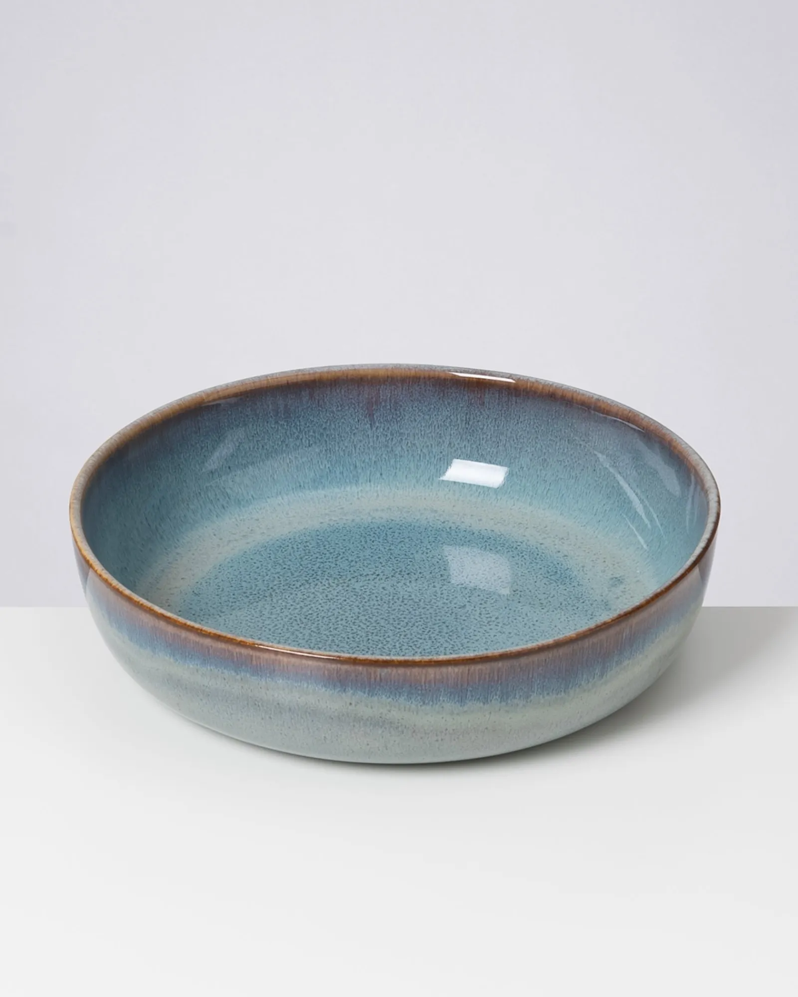 Madeira Servierschale klein modern grünblau Obstschalen|Servierschalen