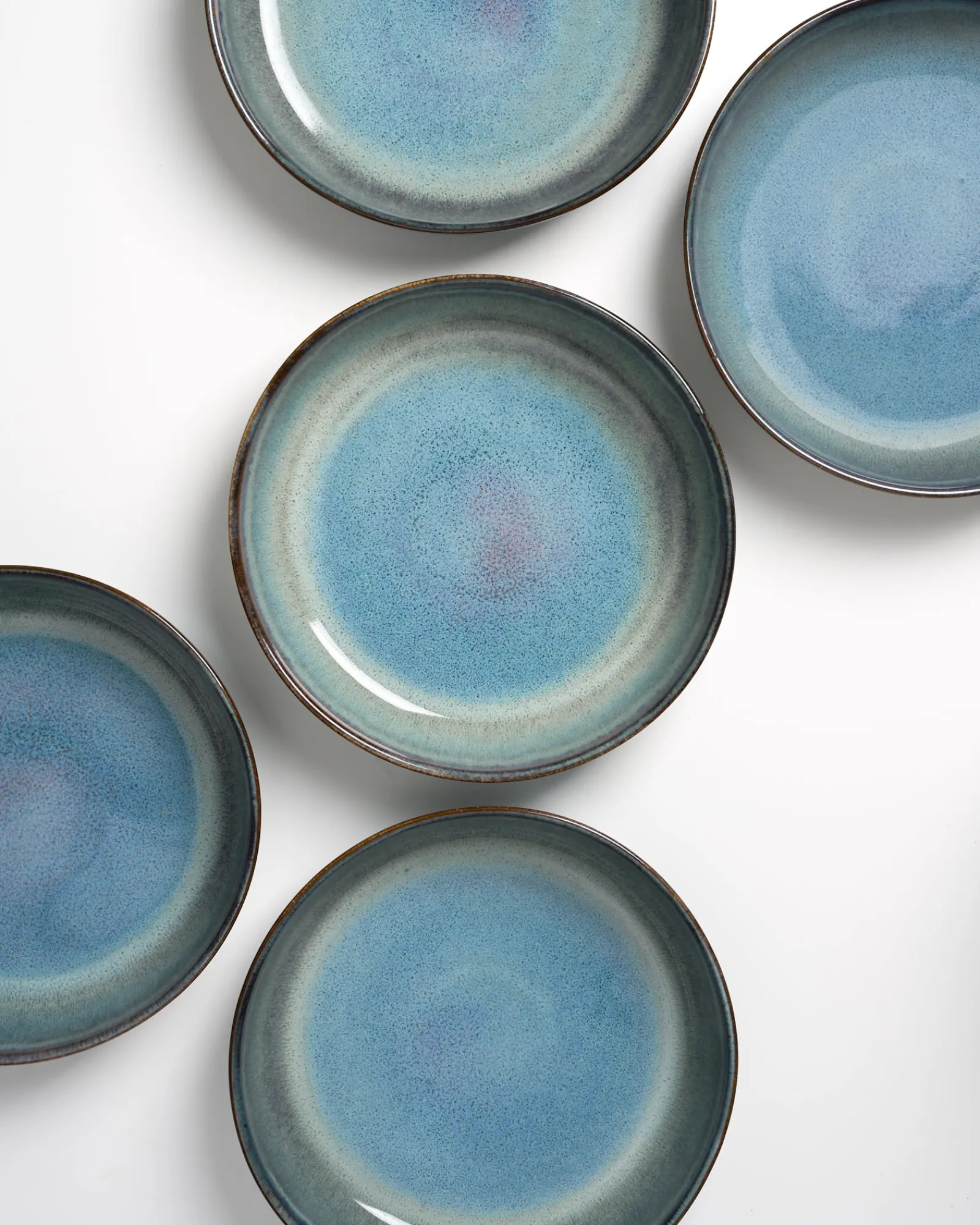 Madeira Servierschale klein modern grünblau Obstschalen|Servierschalen
