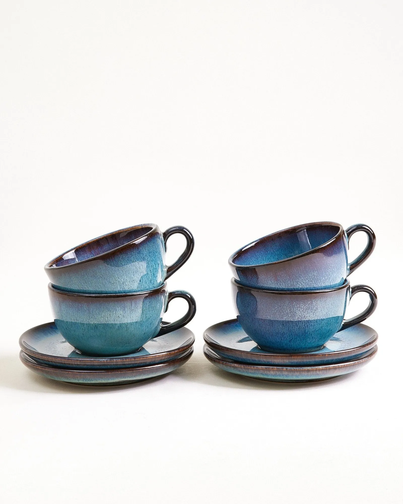 New Madeira - Small cappuccino cup & saucer classic Set of 4 Tassen-Sets|Tassen Mit Untertassen