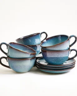 New Madeira Teetasse & Untertasse groß classic Tassen & Becher Sets %
