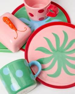 Clearance MaM x Isis Maria Geschirr-Set Palm Dot 5-teilig Mix & Match Sets %