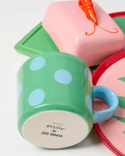 Clearance MaM x Isis Maria Geschirr-Set Palm Dot 5-teilig Mix & Match Sets %