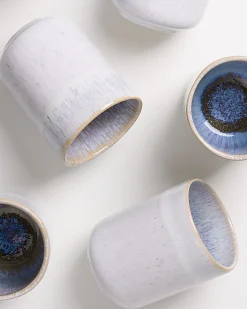 Melides - Set of 4 mugs large stoneblue Becher-Sets