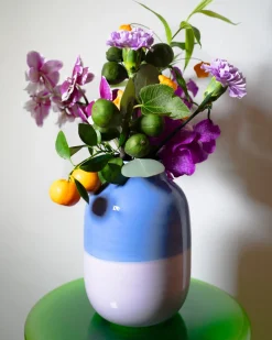 Best Nuno Vase M cornflower lilac Mittlere Vasen
