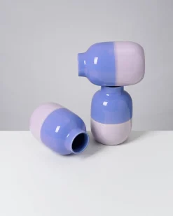 Best Nuno Vase M cornflower lilac Mittlere Vasen