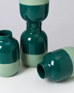 Best Nuno Vase M darkgreen sage Mittlere Vasen