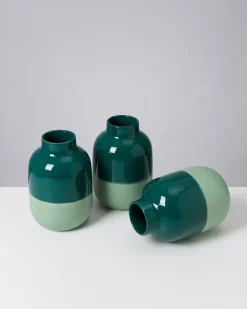 Best Nuno Vase M darkgreen sage Mittlere Vasen