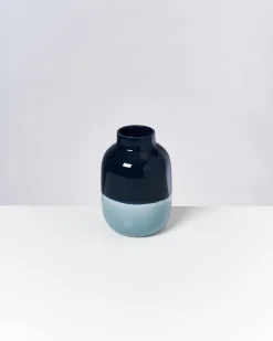 Discount Nuno vase M - navy lightblue Mittlere Vasen