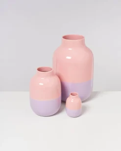 Nuno vase M - pink Mittlere Vasen