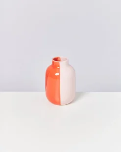 Sale Nuno vase M - rose coral Mittlere Vasen