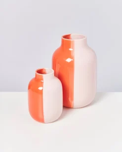 Sale Nuno vase M - rose coral Mittlere Vasen