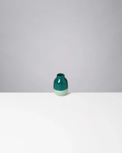 New Nuno Vase S darkgreen sage Kleine Vasen