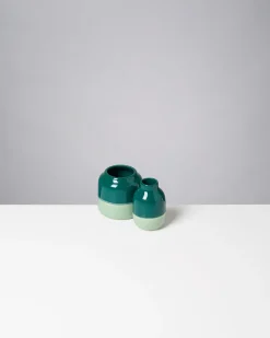 New Nuno Vase S darkgreen sage Kleine Vasen