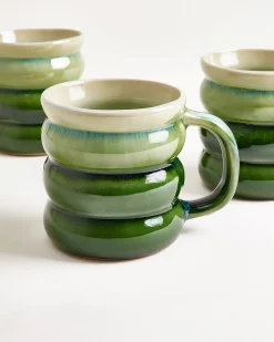 Outlet Ombra - Large mug Bubble Set of 4 Tassen-Sets|Große Tassen