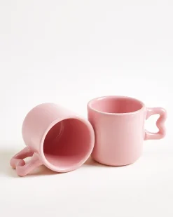 Best Seia Espressotasse & Espressountertasse Herz Espressotassen
