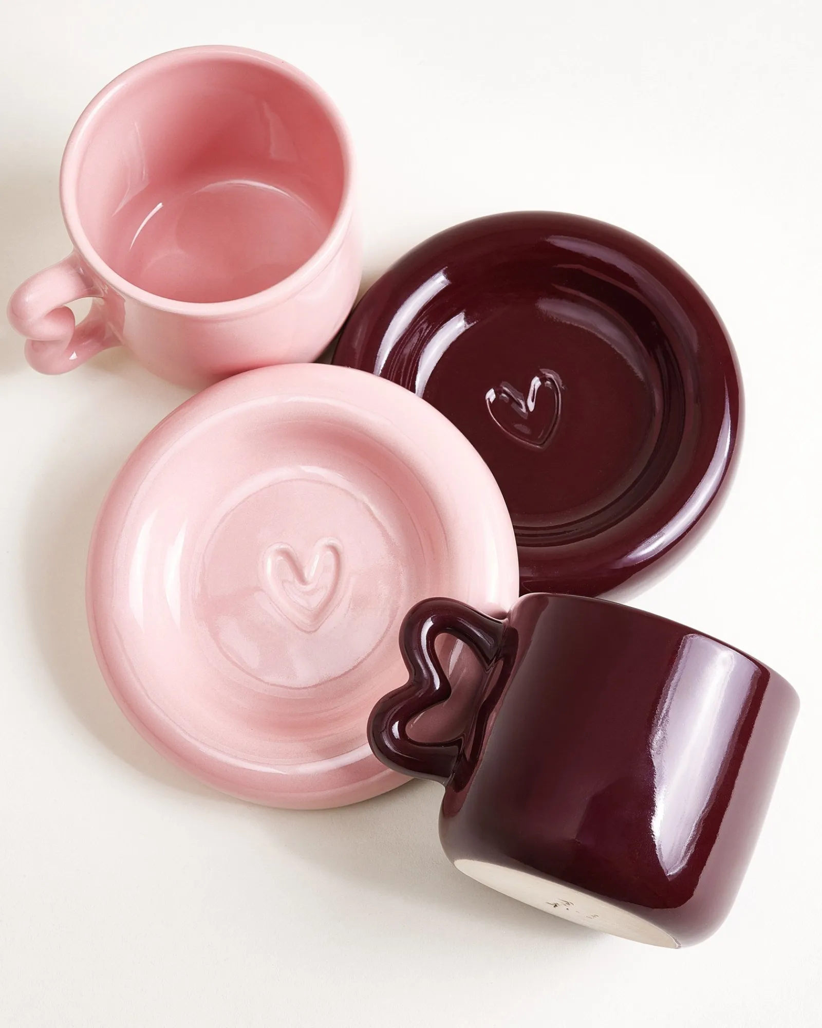 Best Seia - Gift set Heart 3 pieces Kleine Tassen|Neuheiten