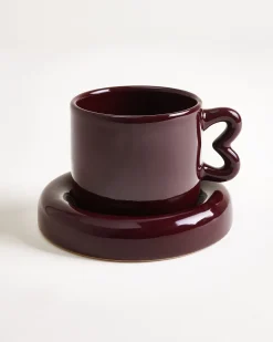 Clearance Seia Mug & Saucer Heart Kleine Tassen|Neuheiten