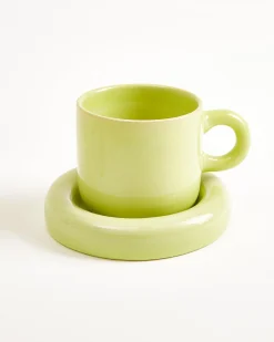 Outlet Seia mug & saucer Kleine Tassen|Cappuccinotassen