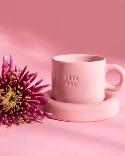 New Seia Mug & Saucer Love Kleine Tassen|Neuheiten