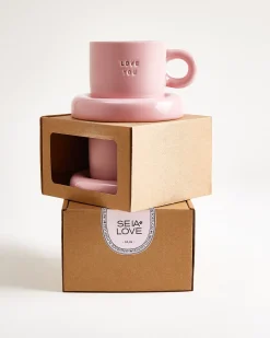 New Seia Mug & Saucer Love Kleine Tassen|Neuheiten