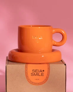 Seia Mug & Saucer Smile Kleine Tassen|Neuheiten
