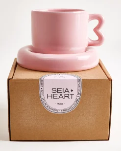 Clearance Seia Tasse & Untertasse Herz Kleine Tassen|Neuheiten