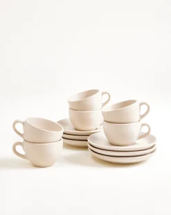 Online Sintra 6-Piece Set Espresso Cup & Espresso Saucer classic Tassen-Sets|Tassen Mit Untertassen
