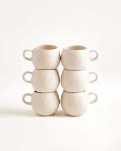 Sintra - Set of 6 espressomugs sand Tassen-Sets