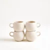 Clearance Sintra - Set of 4 espressomugs sand Tassen-Sets