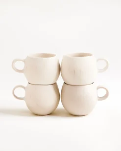 Sintra - Set of 4 mugs small sand Tassen-Sets